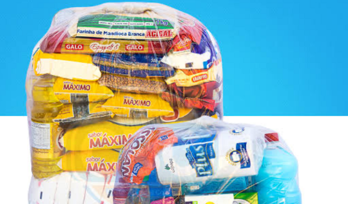 Cesta básica para pessoas necessitadas