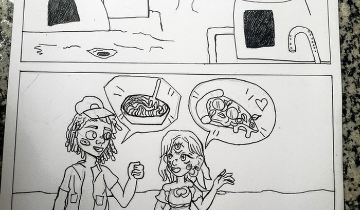 Apoie meu Quadrinho "Viagem para Marte"