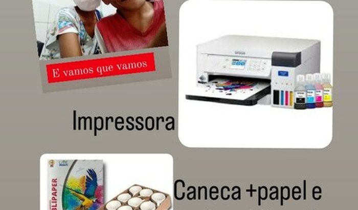 ajuda para comprar material de trabalho