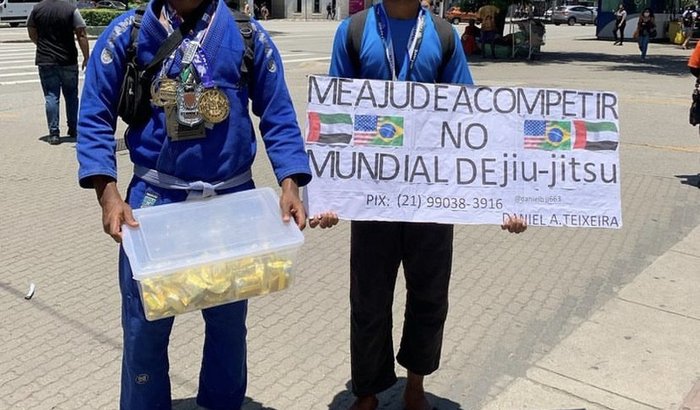 Me ajude a Disputar o Mundial de Jiu jitsu 