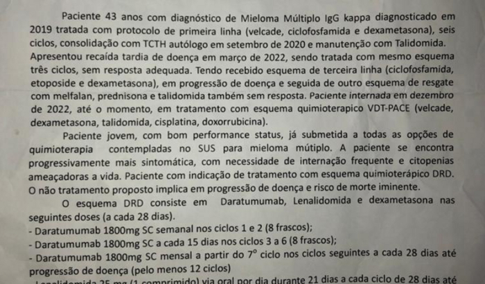 Tratamento de cancer 