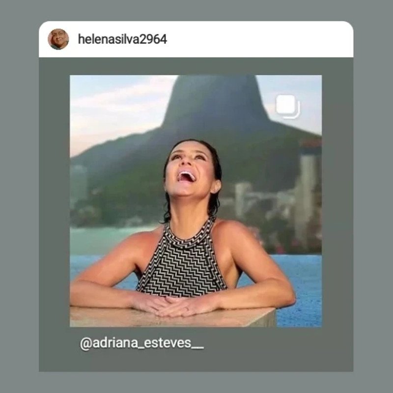 Minha princesa linda atriz Adriana Esteves para sempre no meu coração 