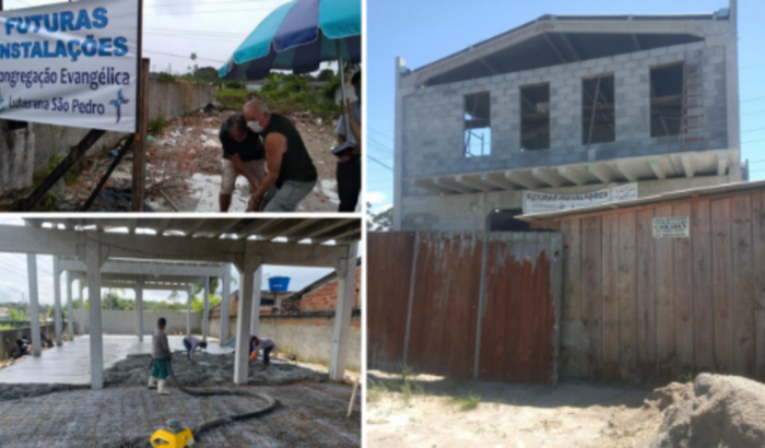 Ajude a construir o Templo da Congregação São Pedro