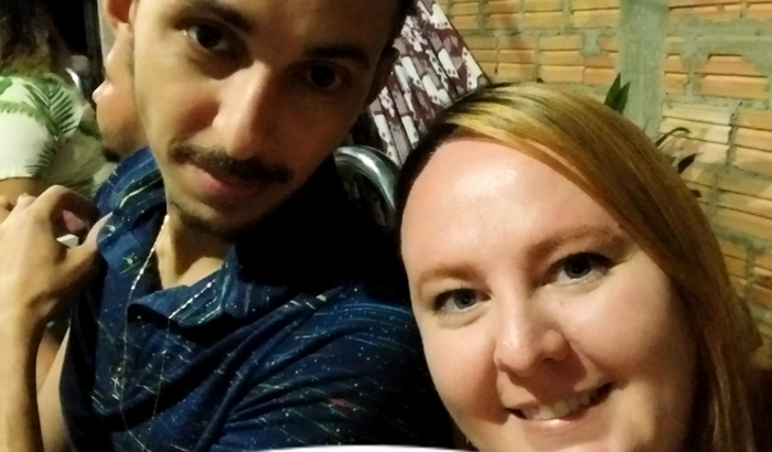 Presente de aniversário da Karin e João Henrique!