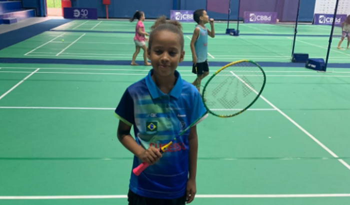 Viagem para uma competição de badminton 