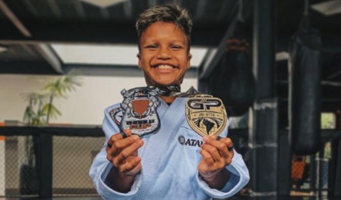 Ajude o caio a competir o brasileiro de jiu-jitsu 