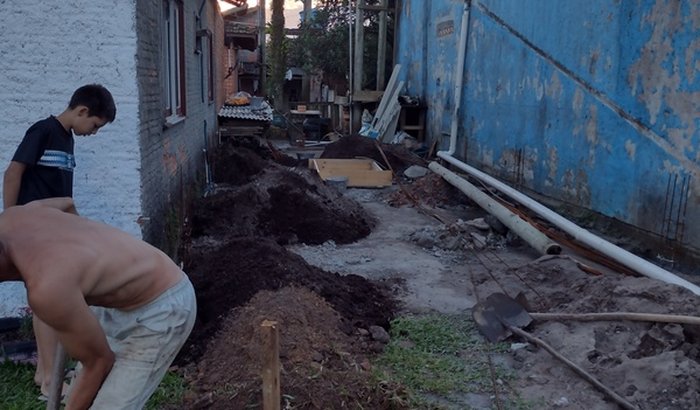 Terminar de construir local de trabalho 