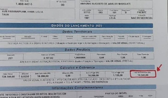 Ajuda para o pagamento do IPTU de 2023