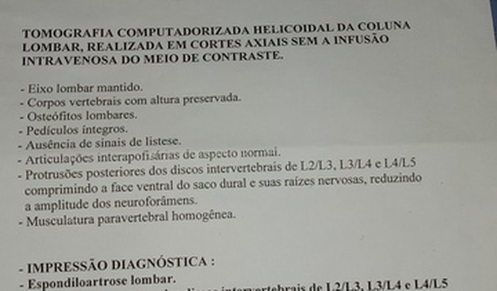 Cirurgia de hérnia de disco lombar 