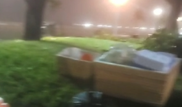Ajuda solidaria para barraca de praia 