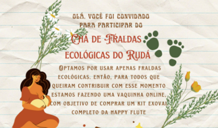 Chá de fraldas ecológicas