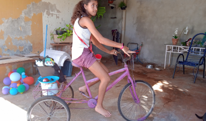 Restaurar bicicleta triciclo