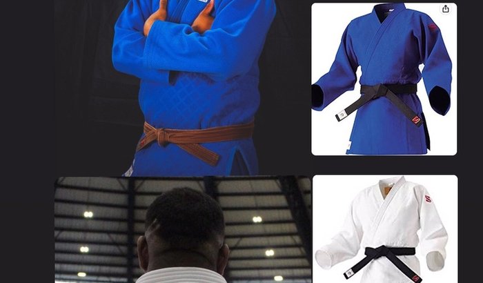 Ajuda para a compra de dois kimonos