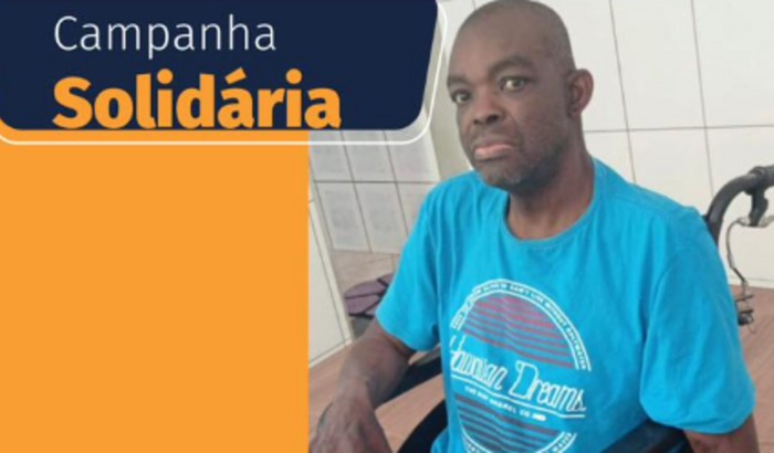 Ajude o Robson a conseguir uma cadeira de rodas motorizada