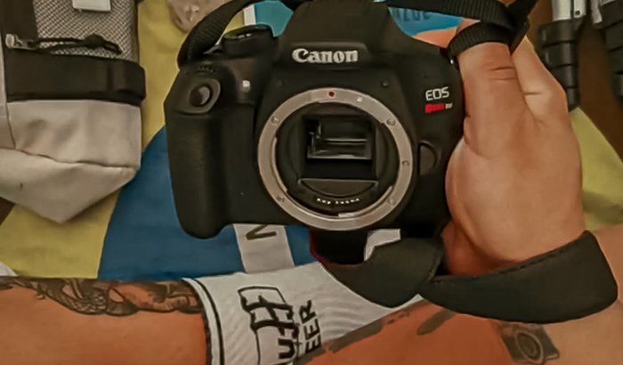 Conserto da câmera tempo de sentir 