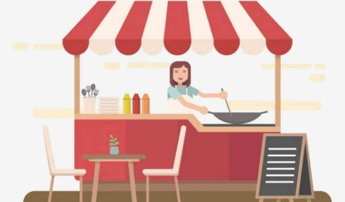 Ajuda para abrir minha barraca de lanches!