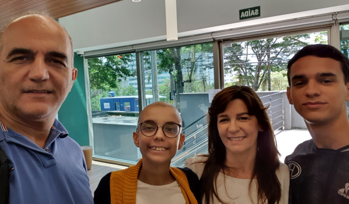 Tratamento de Leucemia, filha.