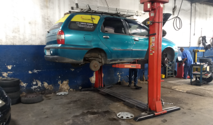 Quero consertar o veículo de trabalho 