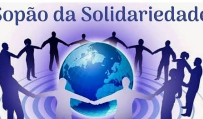 Sopão da solidariedade.