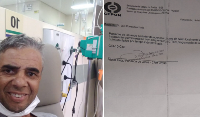 Preciso de ajuda, para um tratamento de câncer no intestino.