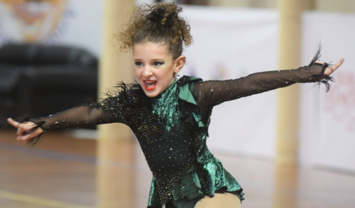 Valen no Sulamericano de Patinação Artística 