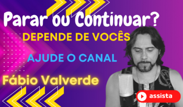 Ajude o canal Fábio Valverde  - Música e Luthieria  a continuar