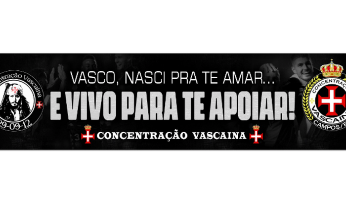 Criação da nova faixa da torcida TOCV