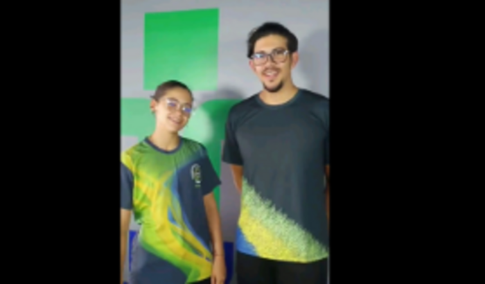 Pedro e Malu no Troféu Brasil de Patinação Artística  2023
