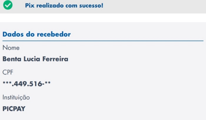 Ajuda na cirurgia da Benta