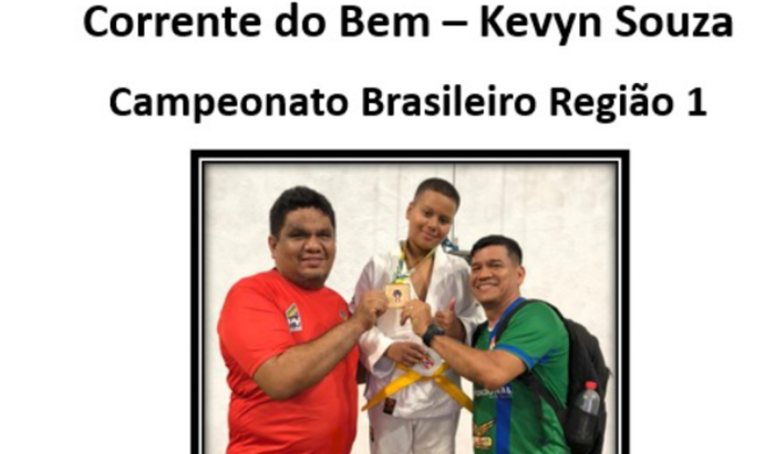 Kevyn em busca de vaga no campeonato brasileiro de judô 