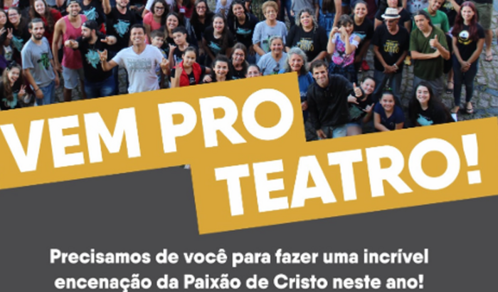 Teatro Paixão de Cristo 2023 - Grupo Arte e Vida 07/04/2023