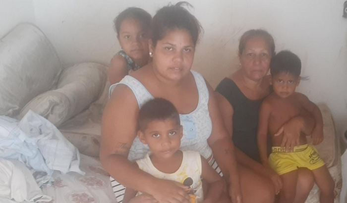 Para trazer minha família que estão em Roraima estão morando na rua 