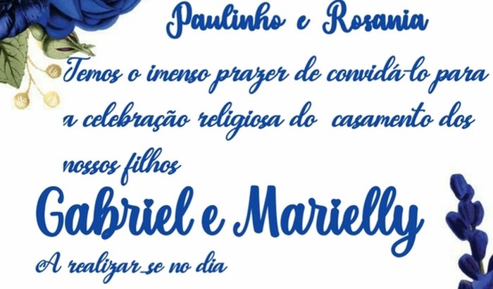 Casamento Gabriel e Marielly 