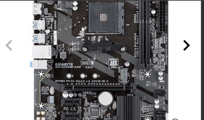 Nova placa mãe pro meu PC gamer a minha antiga  deu curto e queimou 