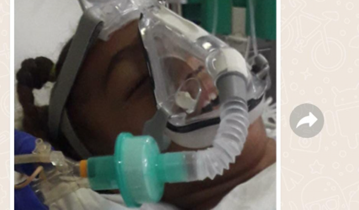 AJUDAR A AGATA VOLTA SORRIR NOVAMENTE AGATA TEM APENAS 9 ANOS PEGOU PNEUMONIA E PERDEU UM PULMÃO E TEM 70% DO OUTRO