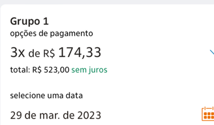 Aluda para processar itaú