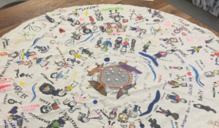 Moldura trabalho escola Barra do Sahy