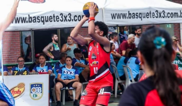 Viagem para circuito europeu de basquete 3x3