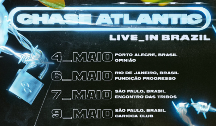 QUERO IR PRO SHOW DO CHASE ATLANTIC NO RIO,ME AJUDEM!!!