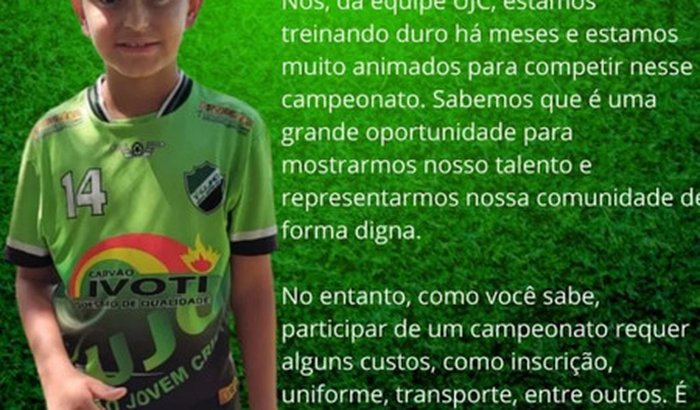 Em busca de um sonho participar de um campeonato no Rio de janeiro 