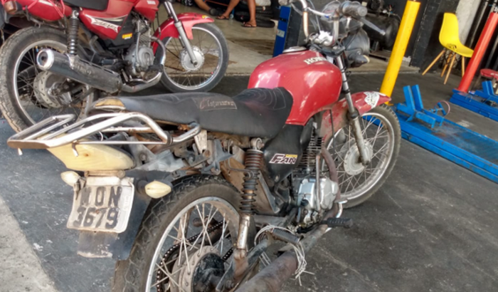 Ajuda para recuperar moto usada para trabalho