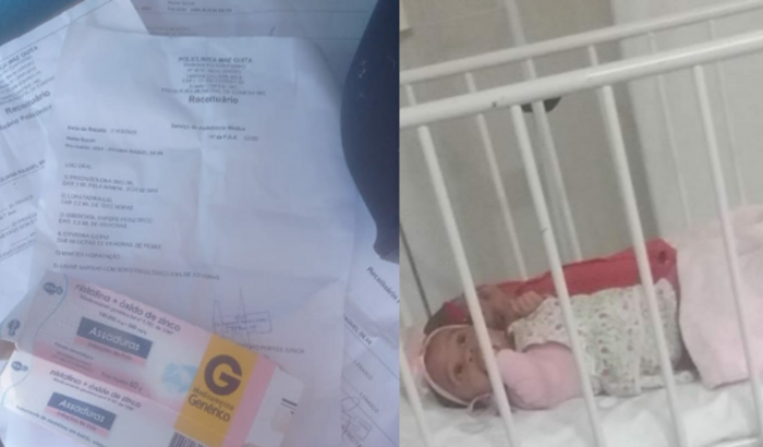 Vakinha para comprar medicamentos de duas irmãs gêmeas.