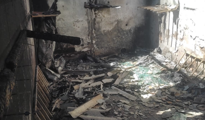 Reparação de danos causados pelo incêndio da guarderia do Surf Club