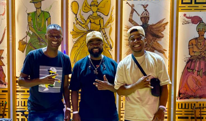 Gravação do áudio visual do grupo Reunião de Família. 