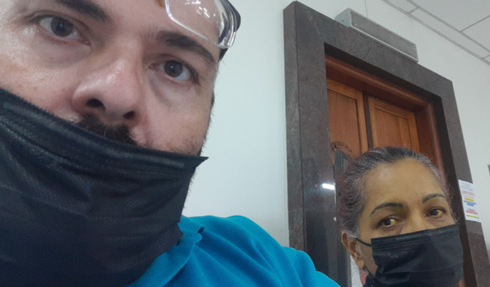 Selminha na luta contra o câncer