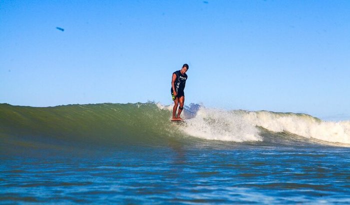 Ajuda para competir a primeira etapa do circuito brasileiro de longboard 