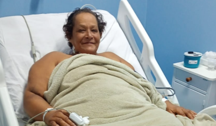 Ajuda para Telma e netos