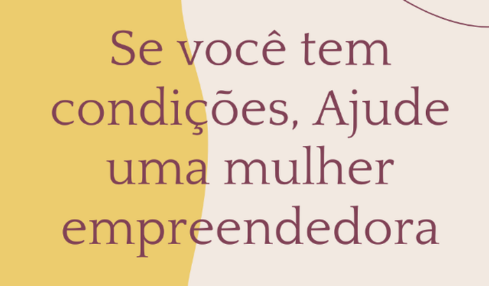 Ajude me construir meu sonho de montar meu negocio