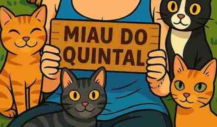 VAQUINHA SOLIDÁRIA MIAU DO QUINTAL 💕