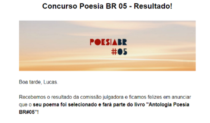 Ajuda para publicação de Poema